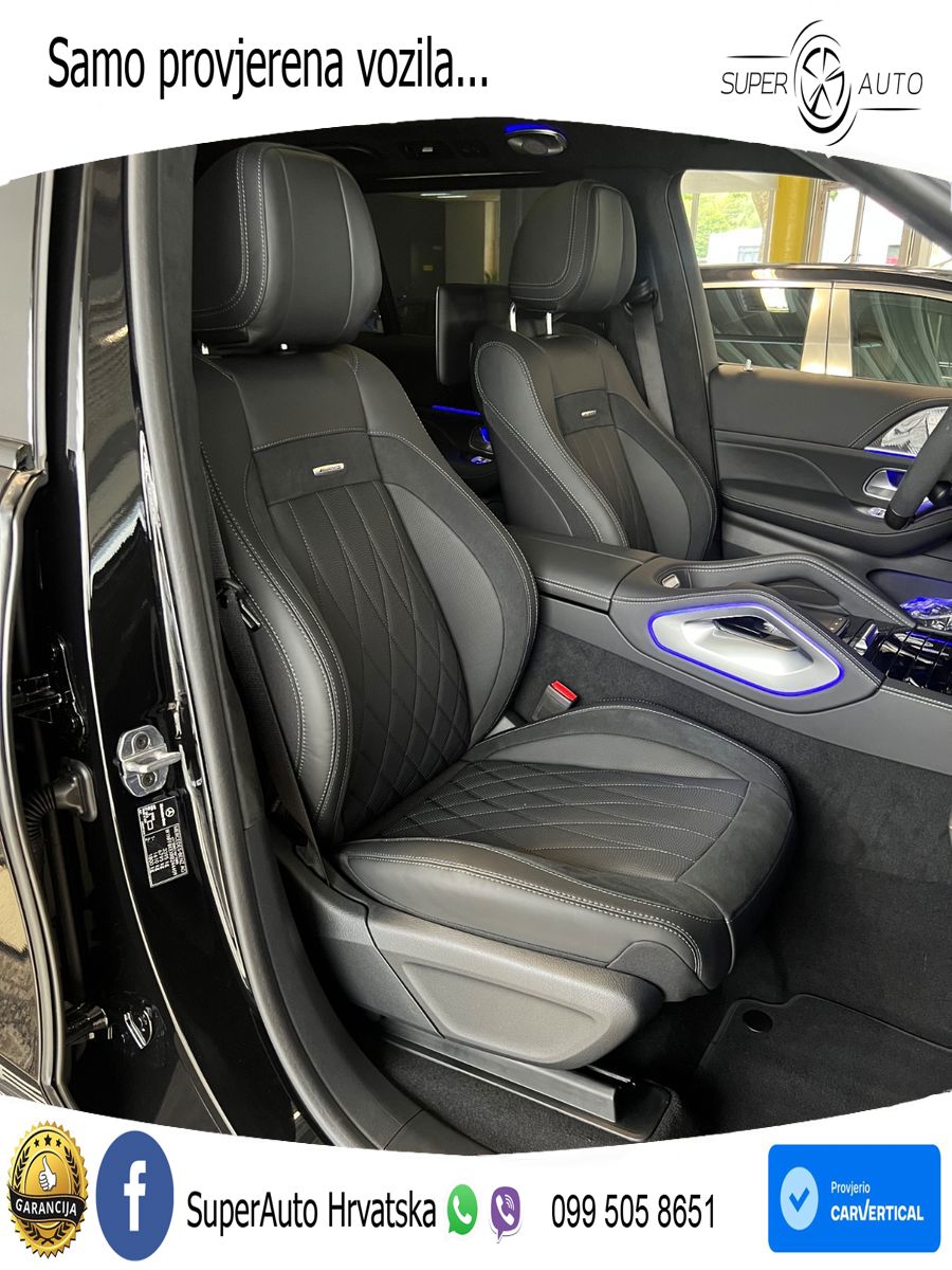 Mercedes-Benz GLS AMG GLS 63 V8 EQ Boost 4MATIC+ AMG SPEEDSHIFT TCT 9G ACC+HEAD+4xGR SJED+360+PANO