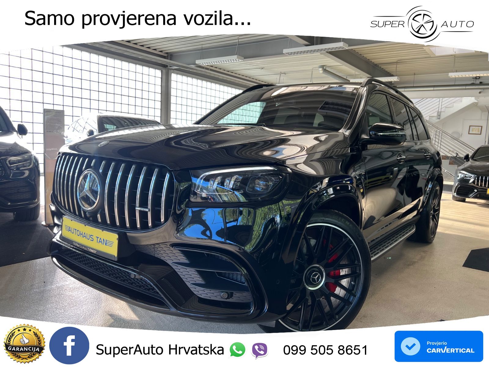 Mercedes-Benz GLS AMG GLS 63 V8 EQ Boost 4MATIC+ AMG SPEEDSHIFT TCT 9G ACC+HEAD+4xGR SJED+360+PANO