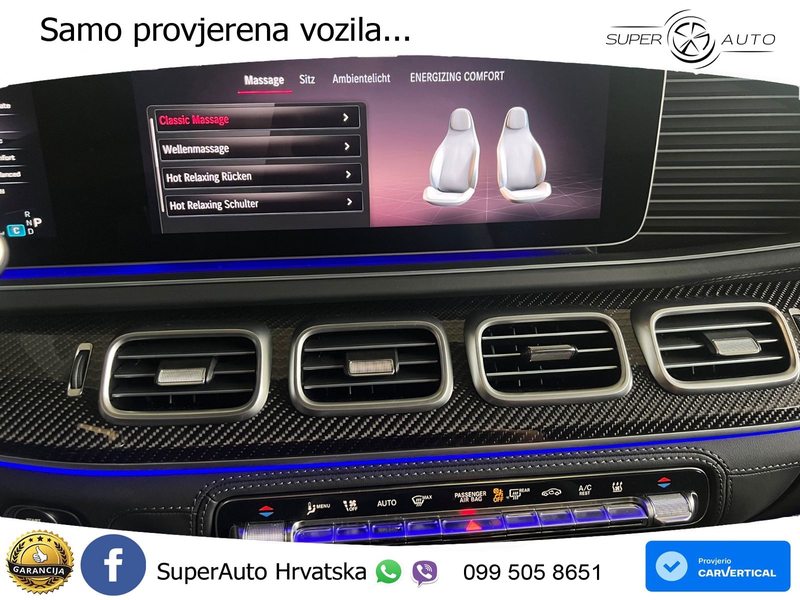 Mercedes-Benz GLS AMG GLS 63 V8 EQ Boost 4MATIC+ AMG SPEEDSHIFT TCT 9G ACC+HEAD+4xGR SJED+360+PANO