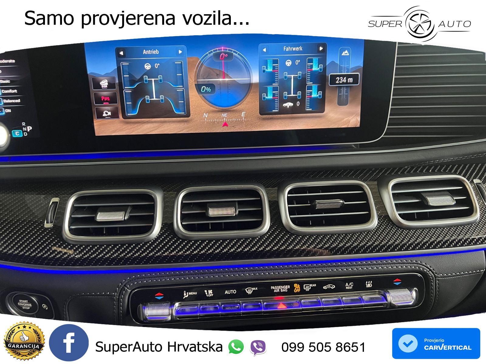 Mercedes-Benz GLS AMG GLS 63 V8 EQ Boost 4MATIC+ AMG SPEEDSHIFT TCT 9G ACC+HEAD+4xGR SJED+360+PANO