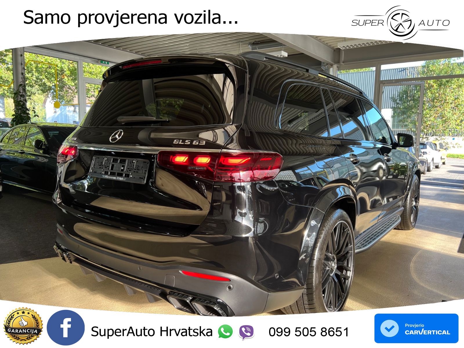 Mercedes-Benz GLS AMG GLS 63 V8 EQ Boost 4MATIC+ AMG SPEEDSHIFT TCT 9G ACC+HEAD+4xGR SJED+360+PANO