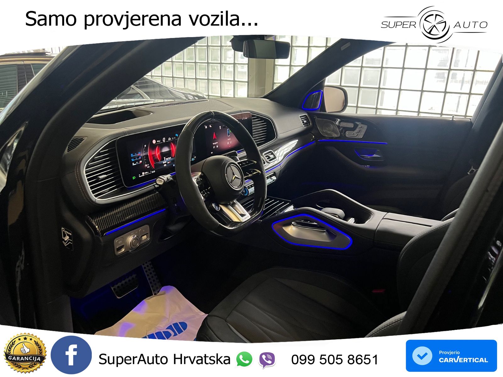 Mercedes-Benz GLS AMG GLS 63 V8 EQ Boost 4MATIC+ AMG SPEEDSHIFT TCT 9G ACC+HEAD+4xGR SJED+360+PANO