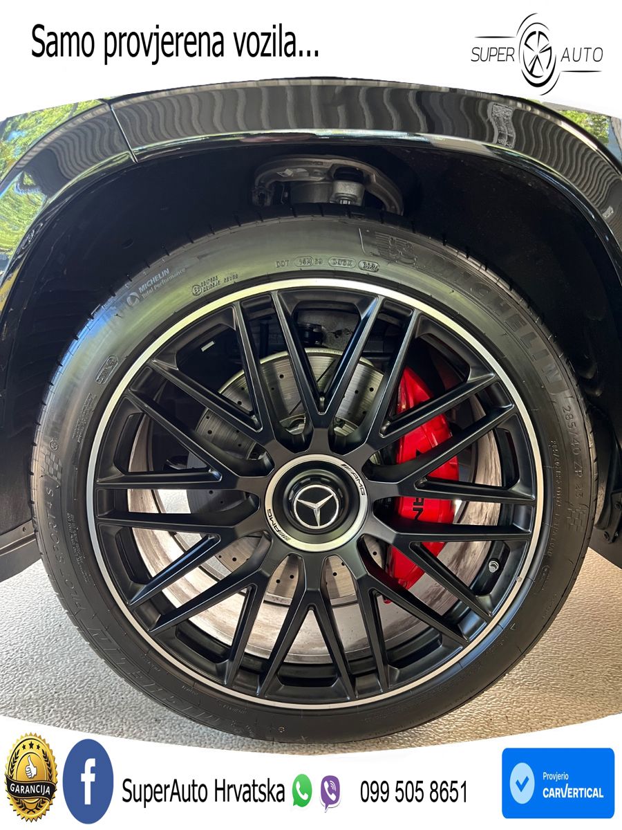 Mercedes-Benz GLS AMG GLS 63 V8 EQ Boost 4MATIC+ AMG SPEEDSHIFT TCT 9G ACC+HEAD+4xGR SJED+360+PANO