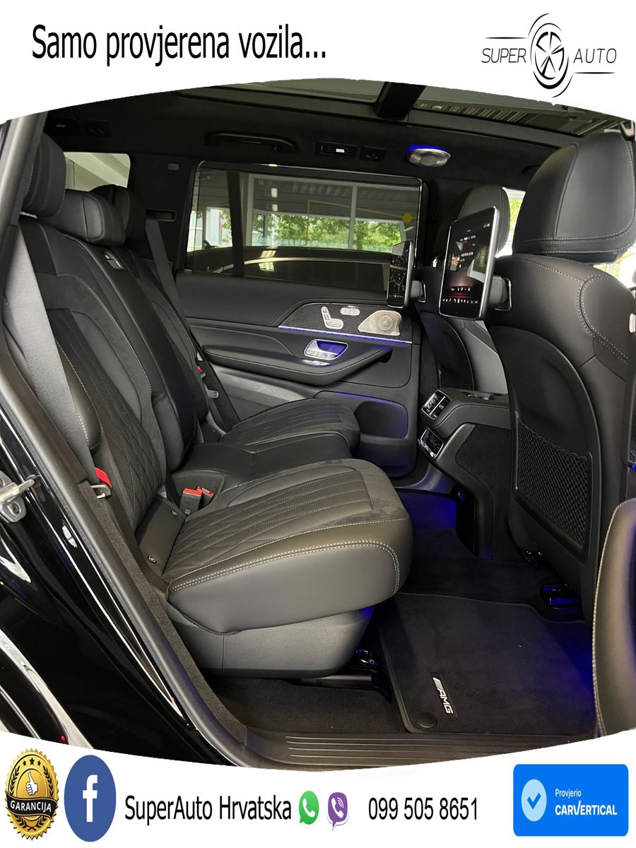 Mercedes-Benz GLS AMG GLS 63 V8 EQ Boost 4MATIC+ AMG SPEEDSHIFT TCT 9G ACC+HEAD+4xGR SJED+360+PANO