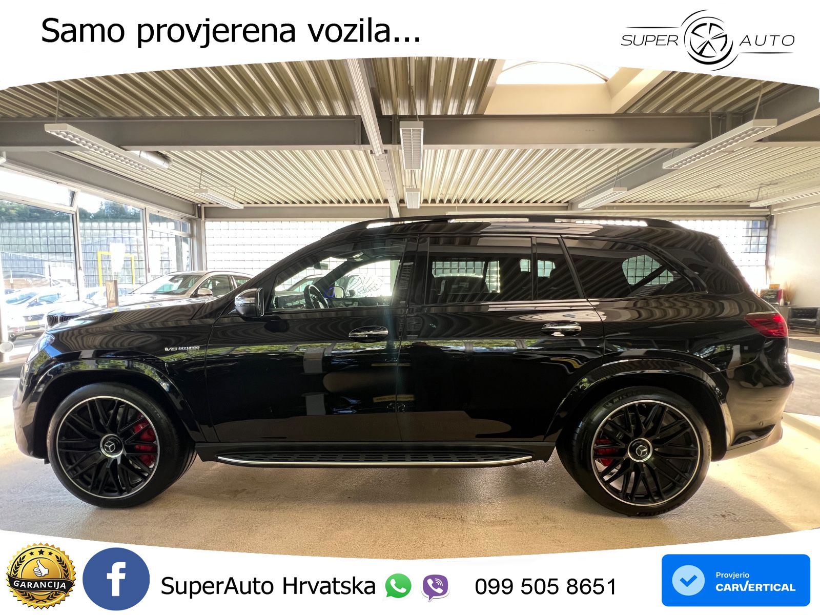 Mercedes-Benz GLS AMG GLS 63 V8 EQ Boost 4MATIC+ AMG SPEEDSHIFT TCT 9G ACC+HEAD+4xGR SJED+360+PANO