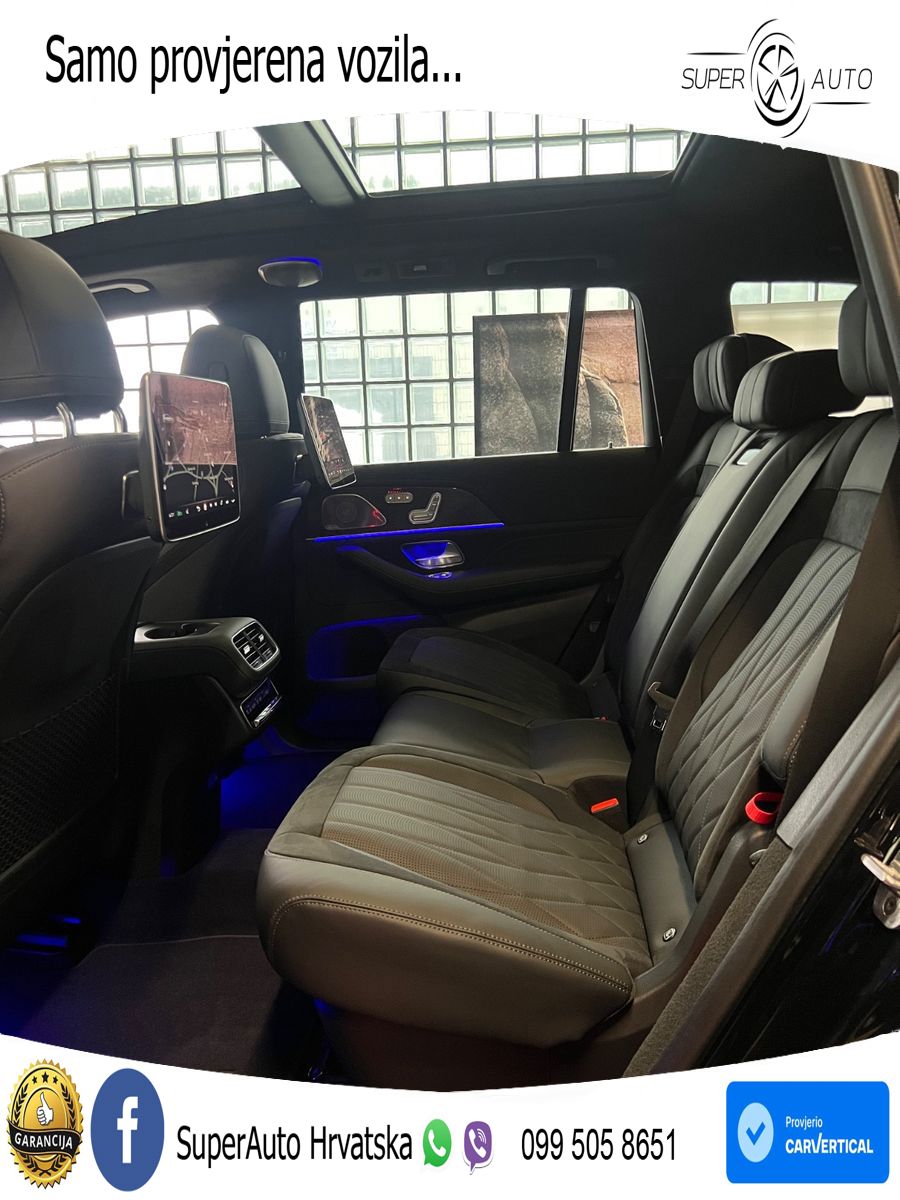 Mercedes-Benz GLS AMG GLS 63 V8 EQ Boost 4MATIC+ AMG SPEEDSHIFT TCT 9G ACC+HEAD+4xGR SJED+360+PANO