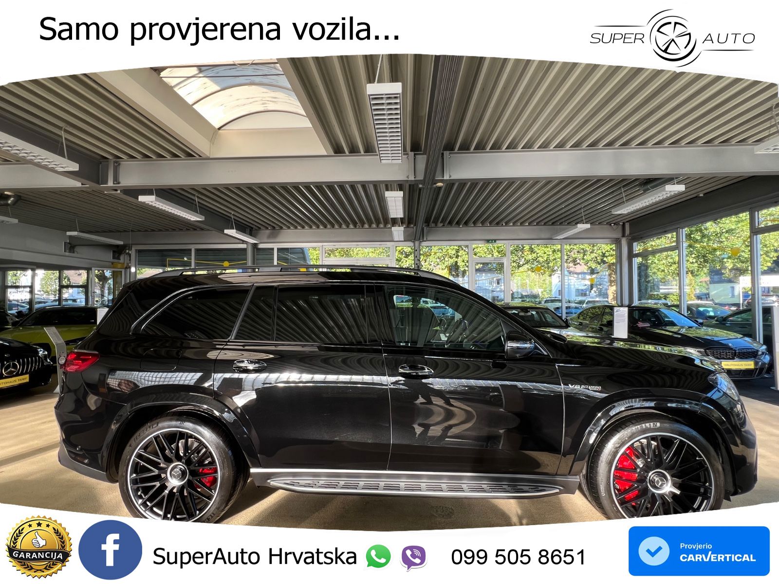 Mercedes-Benz GLS AMG GLS 63 V8 EQ Boost 4MATIC+ AMG SPEEDSHIFT TCT 9G ACC+HEAD+4xGR SJED+360+PANO