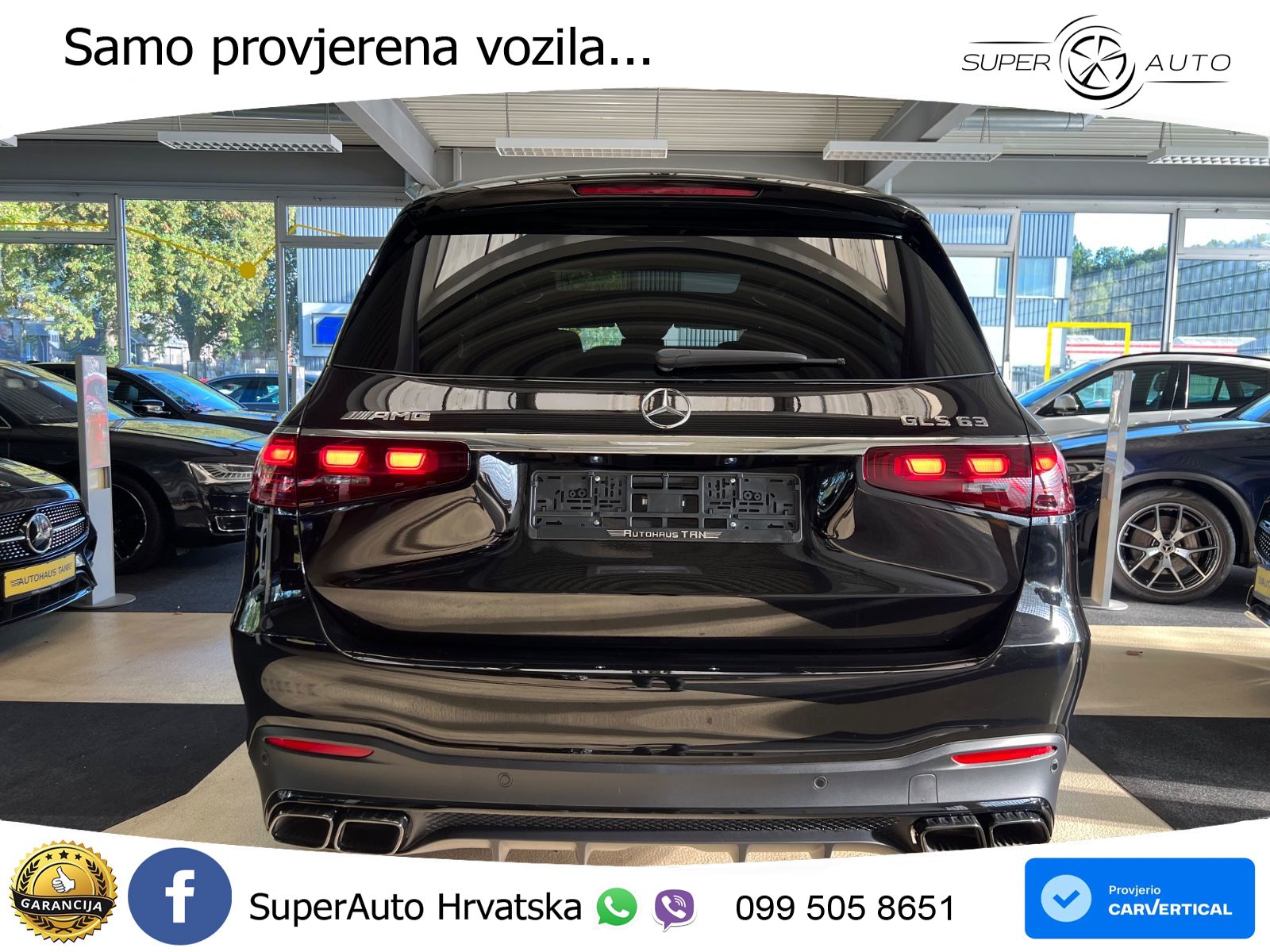 Mercedes-Benz GLS AMG GLS 63 V8 EQ Boost 4MATIC+ AMG SPEEDSHIFT TCT 9G ACC+HEAD+4xGR SJED+360+PANO