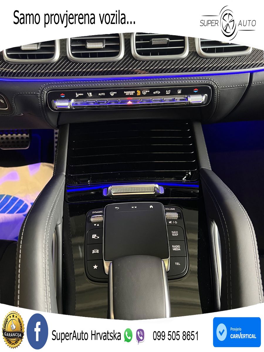Mercedes-Benz GLS AMG GLS 63 V8 EQ Boost 4MATIC+ AMG SPEEDSHIFT TCT 9G ACC+HEAD+4xGR SJED+360+PANO