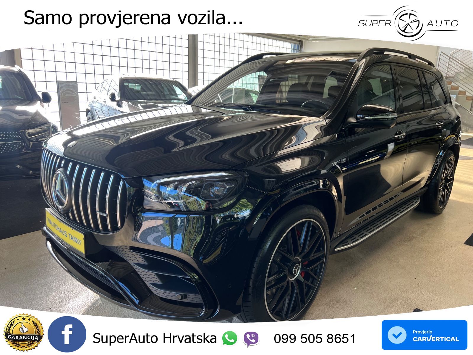 Mercedes-Benz GLS AMG GLS 63 V8 EQ Boost 4MATIC+ AMG SPEEDSHIFT TCT 9G ACC+HEAD+4xGR SJED+360+PANO