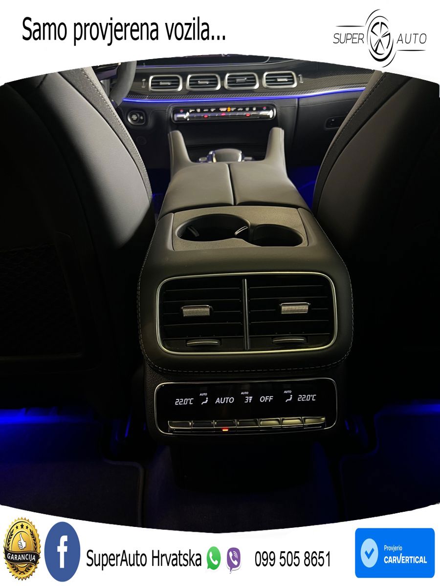 Mercedes-Benz GLS AMG GLS 63 V8 EQ Boost 4MATIC+ AMG SPEEDSHIFT TCT 9G ACC+HEAD+4xGR SJED+360+PANO