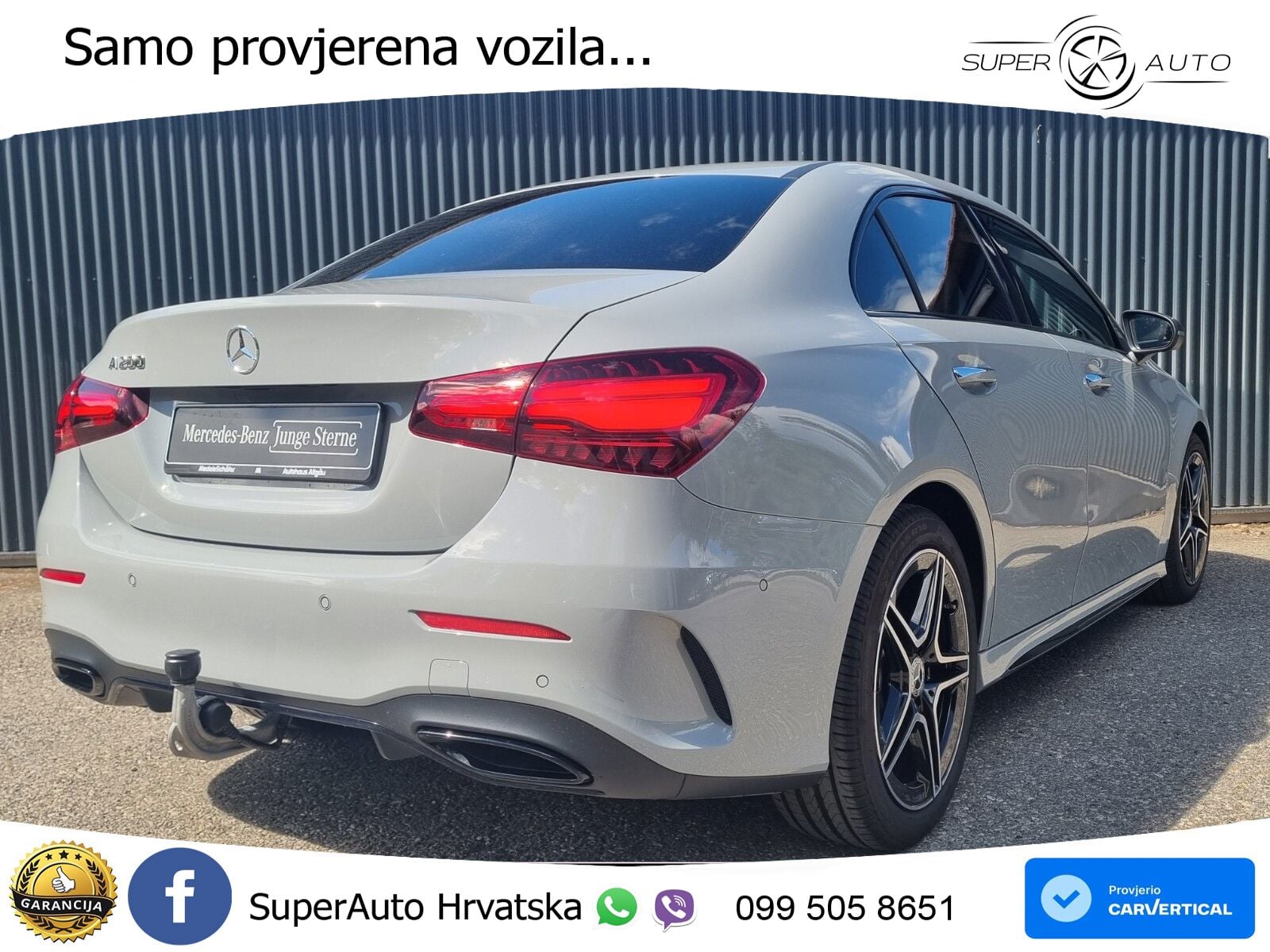 Mercedes-Benz A 200 7G-DCT AMG LED+GR SJED+ACC
