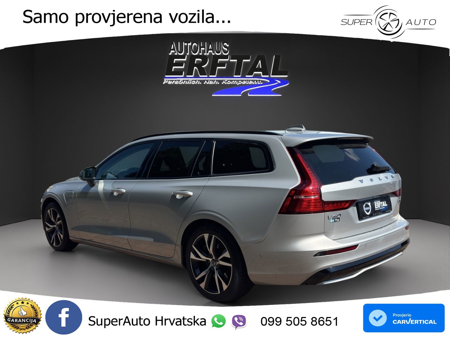 Volvo V60 2.0 T8 AWD Geartronic LED+GR SJED+ACC
