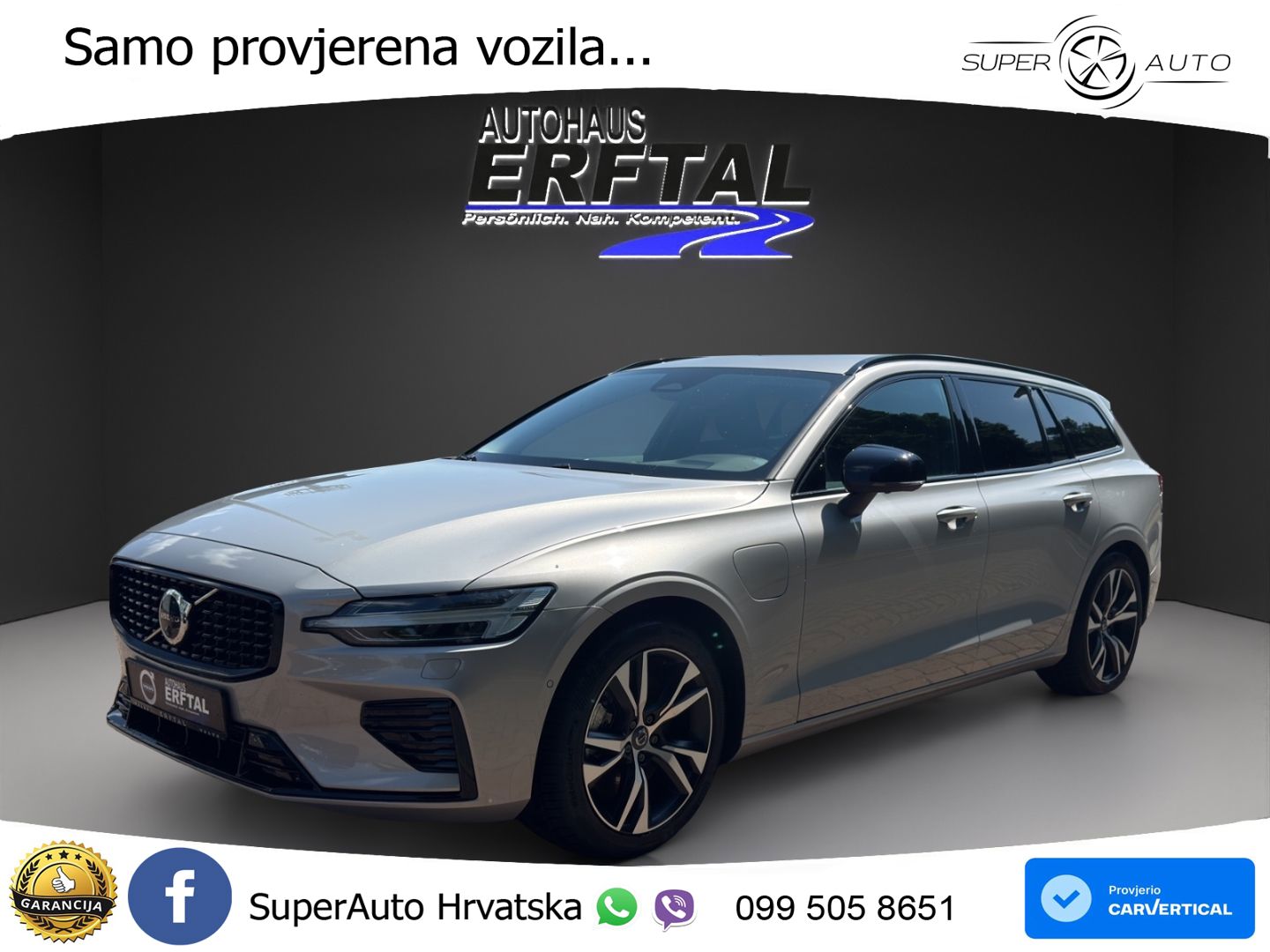 Volvo V60 2.0 T8 AWD Geartronic LED+GR SJED+ACC