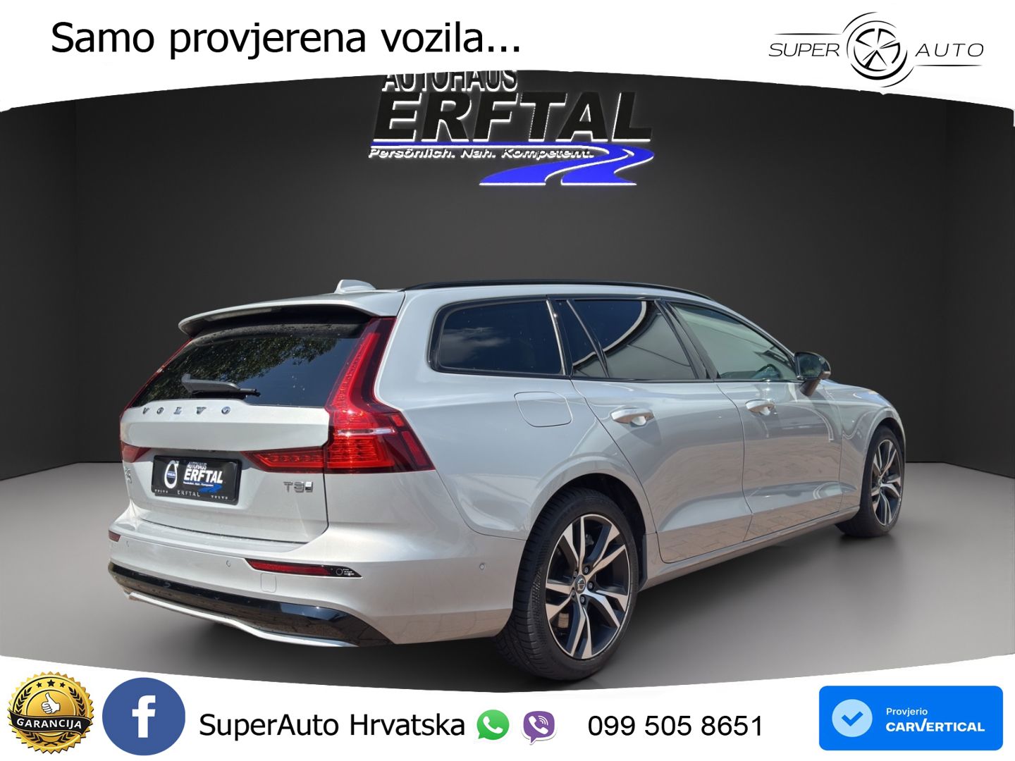 Volvo V60 2.0 T8 AWD Geartronic LED+GR SJED+ACC