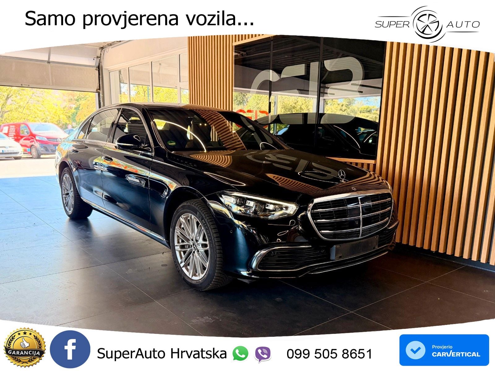 Mercedes S 580 V8 (503 KS) EQ Boost 4MATIC 9G-TRONIC ZRAČNI+ACC+4xGR SJED+360