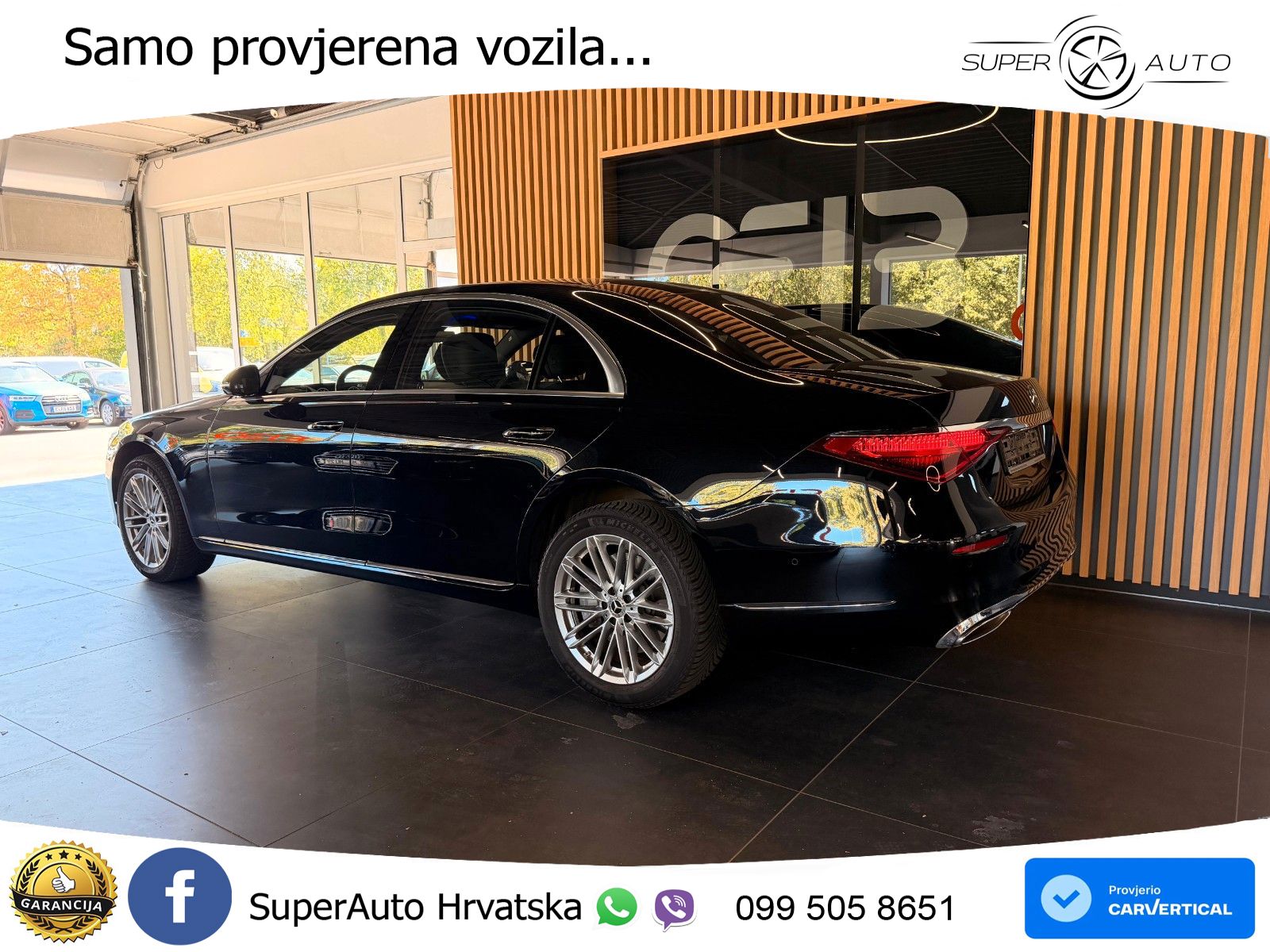 Mercedes S 580 V8 (503 KS) EQ Boost 4MATIC 9G-TRONIC ZRAČNI+ACC+4xGR SJED+360