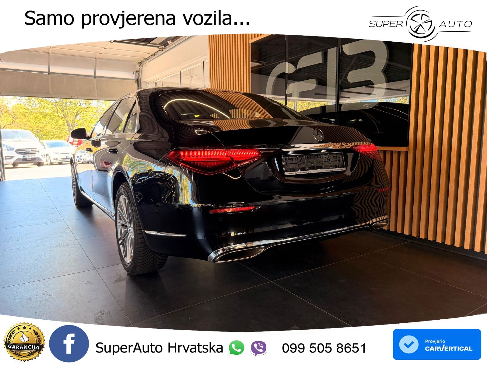 Mercedes S 580 V8 (503 KS) EQ Boost 4MATIC 9G-TRONIC ZRAČNI+ACC+4xGR SJED+360