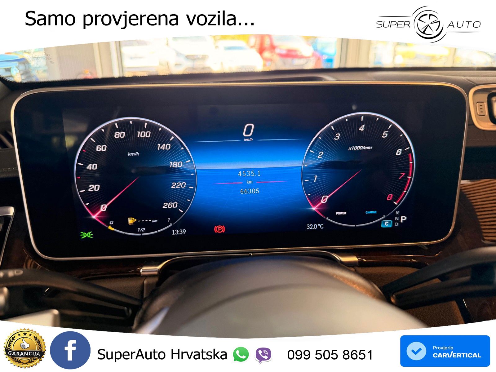 Mercedes S 580 V8 (503 KS) EQ Boost 4MATIC 9G-TRONIC ZRAČNI+ACC+4xGR SJED+360