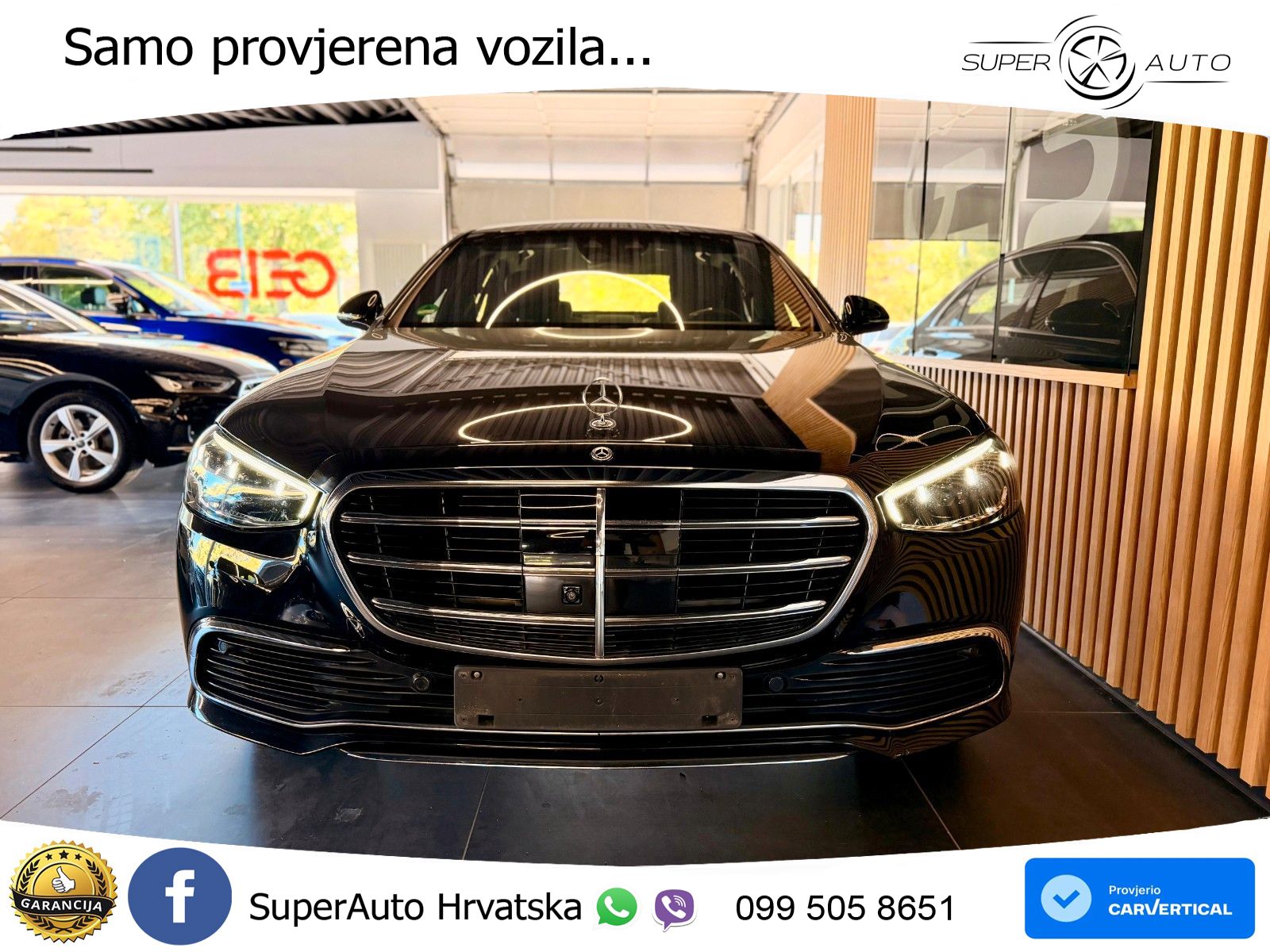 Mercedes S 580 V8 (503 KS) EQ Boost 4MATIC 9G-TRONIC ZRAČNI+ACC+4xGR SJED+360