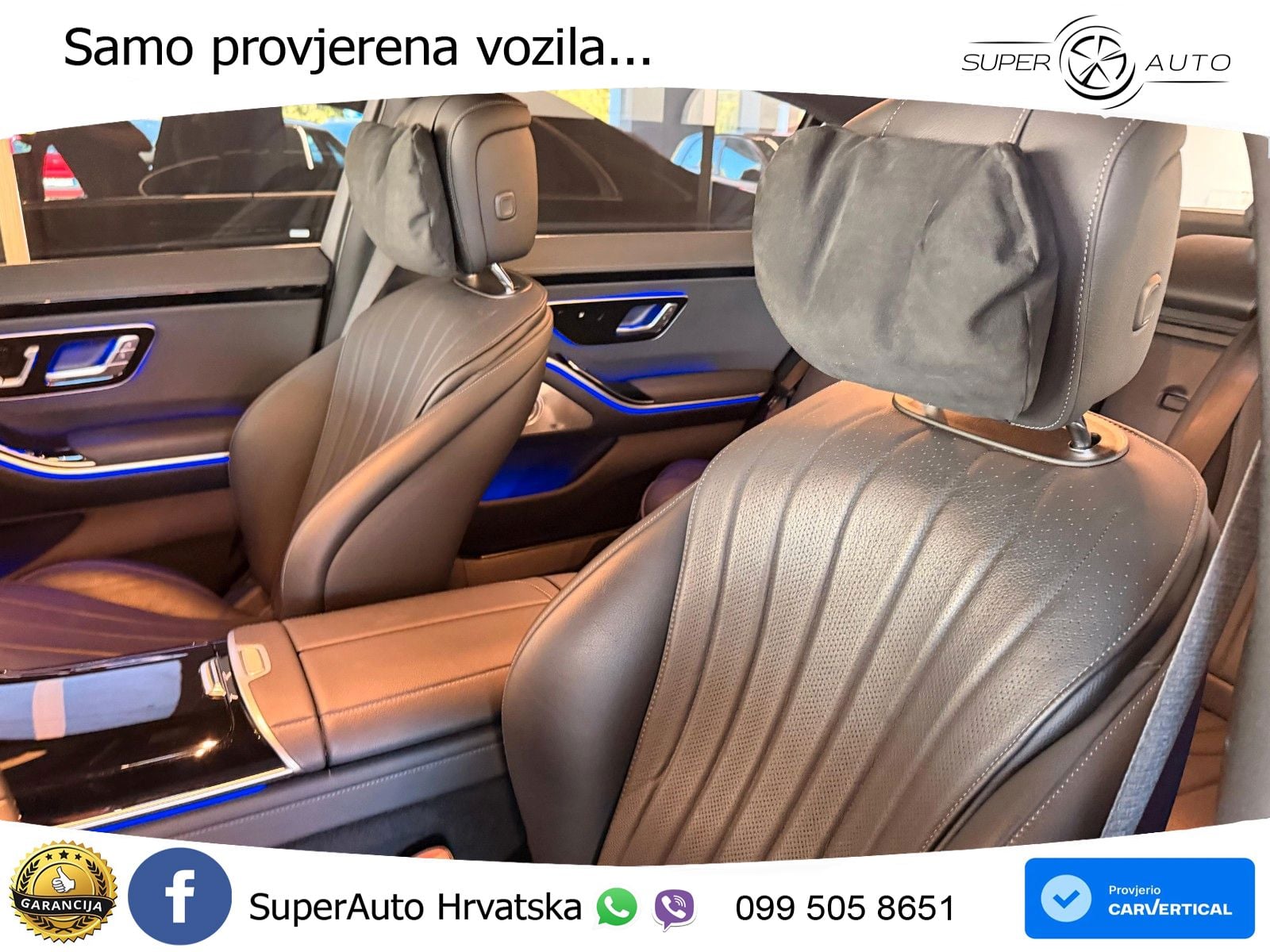 Mercedes S 580 V8 (503 KS) EQ Boost 4MATIC 9G-TRONIC ZRAČNI+ACC+4xGR SJED+360