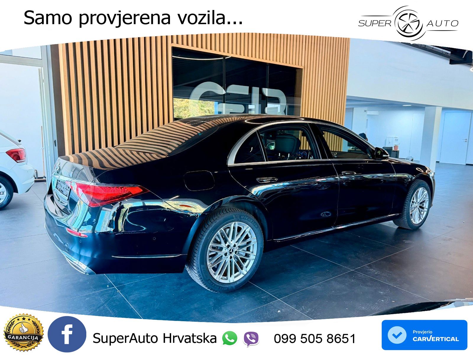 Mercedes S 580 V8 (503 KS) EQ Boost 4MATIC 9G-TRONIC ZRAČNI+ACC+4xGR SJED+360