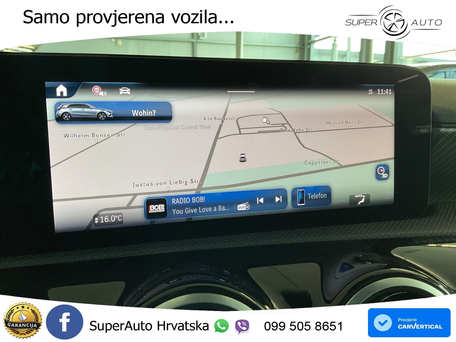 Mercedes-Benz A 180 7G-DCT LED+GR SJED+ACC