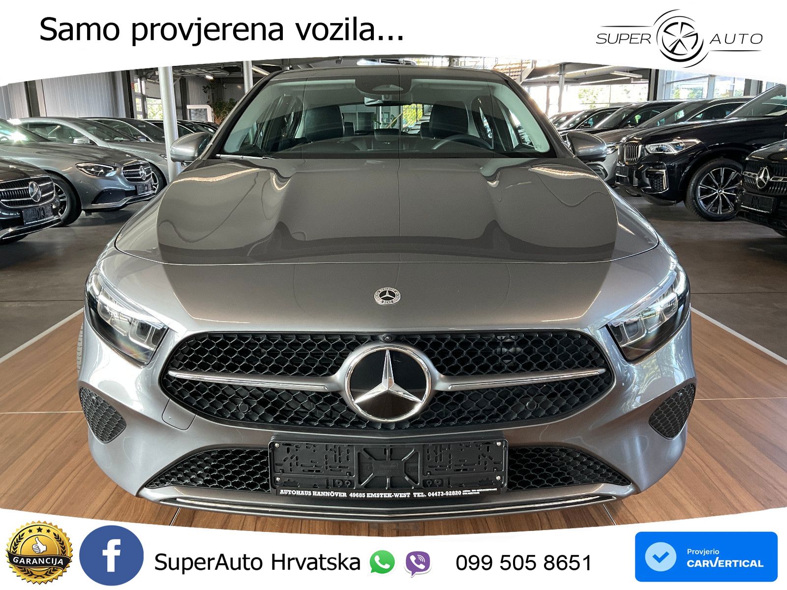 Mercedes-Benz A 180 7G-DCT LED+GR SJED+ACC