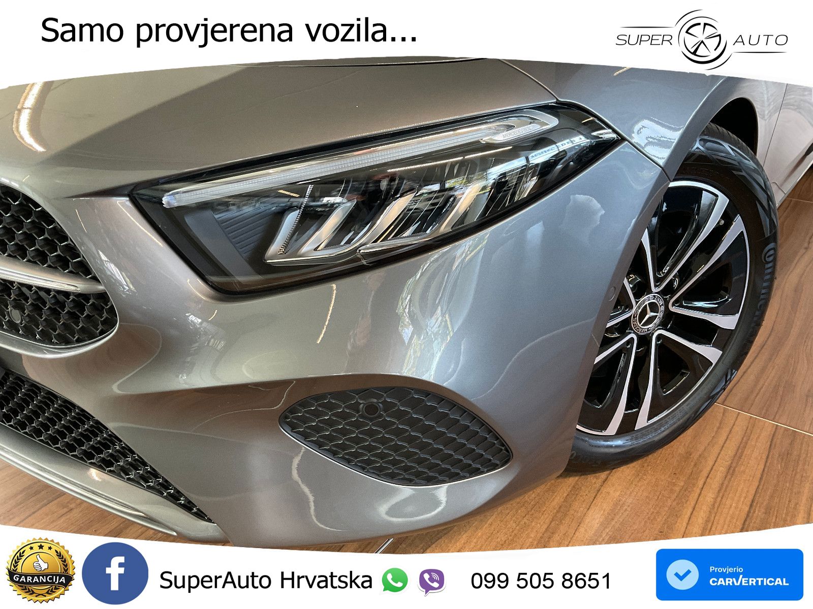 Mercedes-Benz A 180 7G-DCT LED+GR SJED+ACC