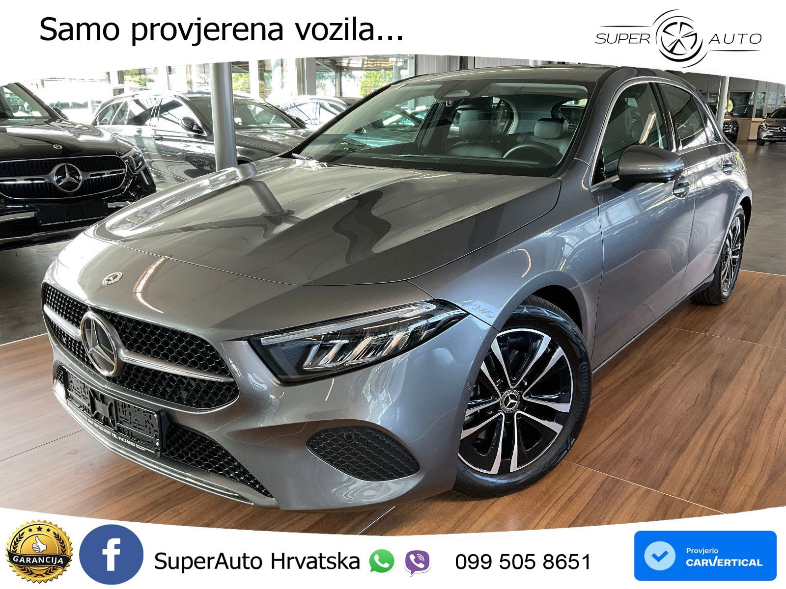 Mercedes-Benz A 180 7G-DCT LED+GR SJED+ACC