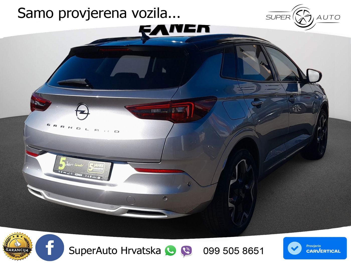 Opel Grandland 1.2i Turbo (130 KS) Automatic Ultimate LED+GR SJED+ACC