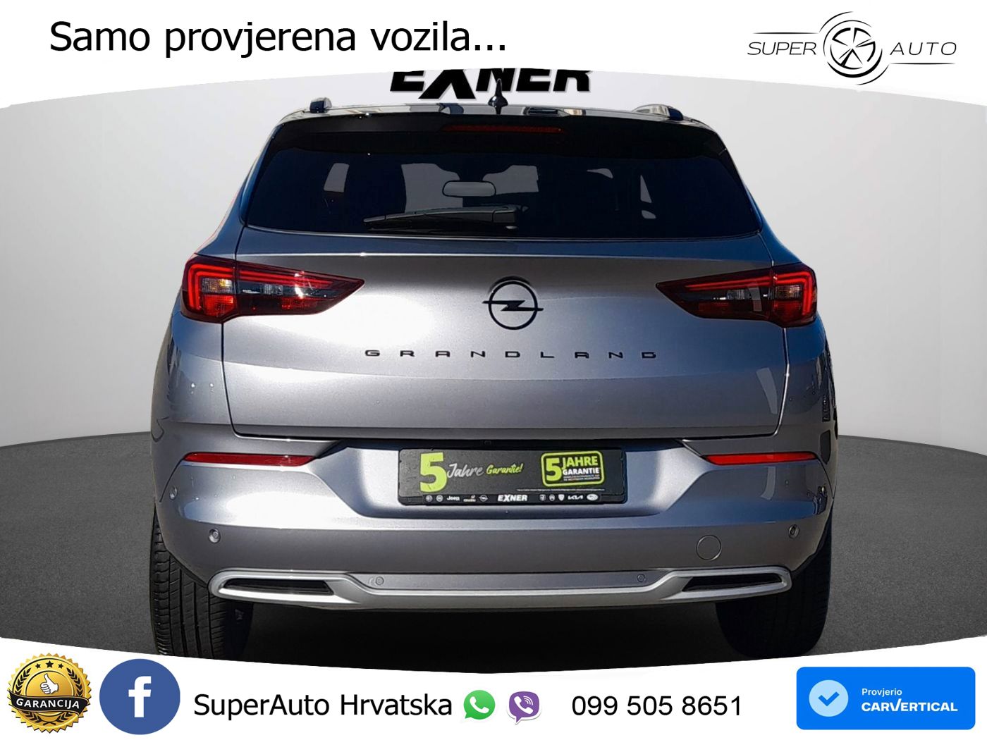 Opel Grandland 1.2i Turbo (130 KS) Automatic Ultimate LED+GR SJED+ACC