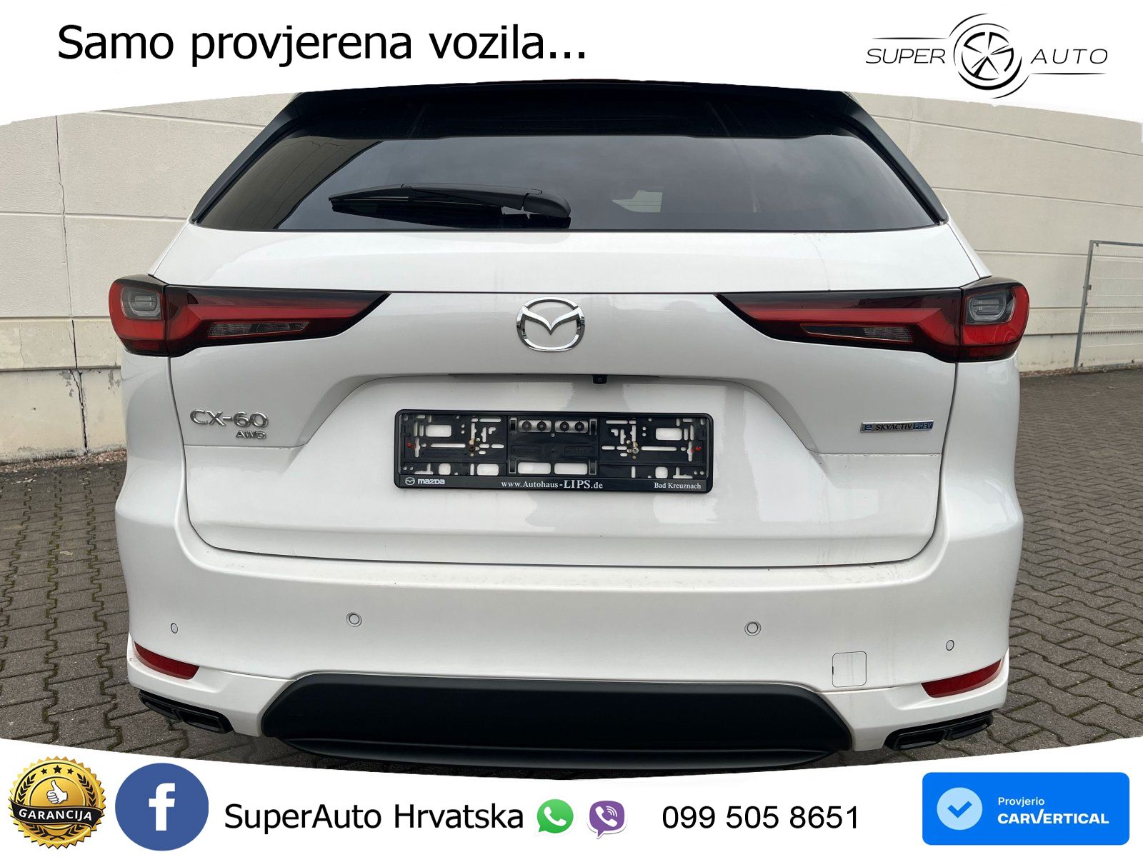 Mazda CX-60 2.5 e-Skyactiv (328 KS) AWD Automatic LED+GR SJED+ACC