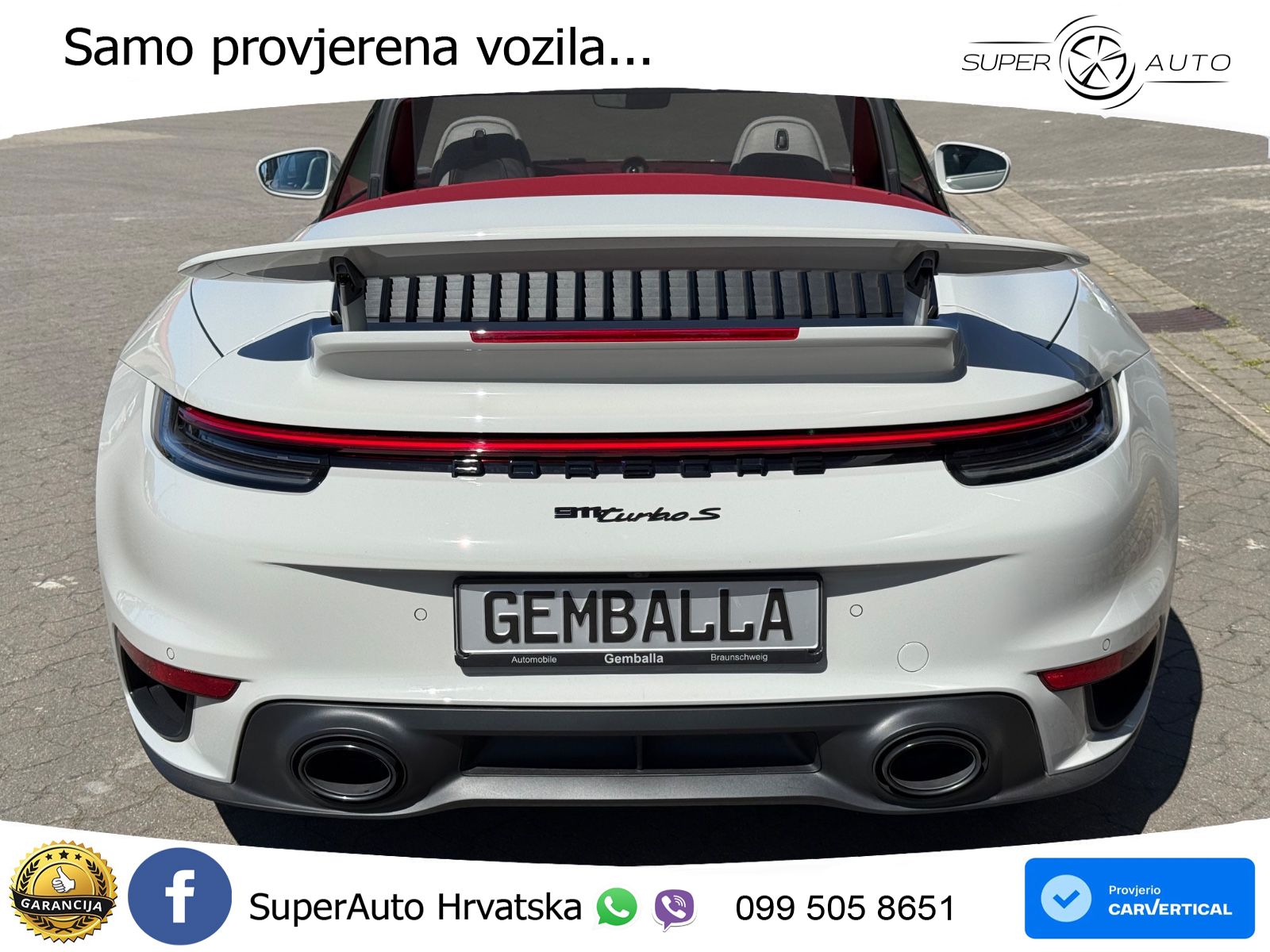 Porsche 911 Turbo S Cabriolet 3.8 (650 KS) PDK MATRIX+GR SJED+KAM