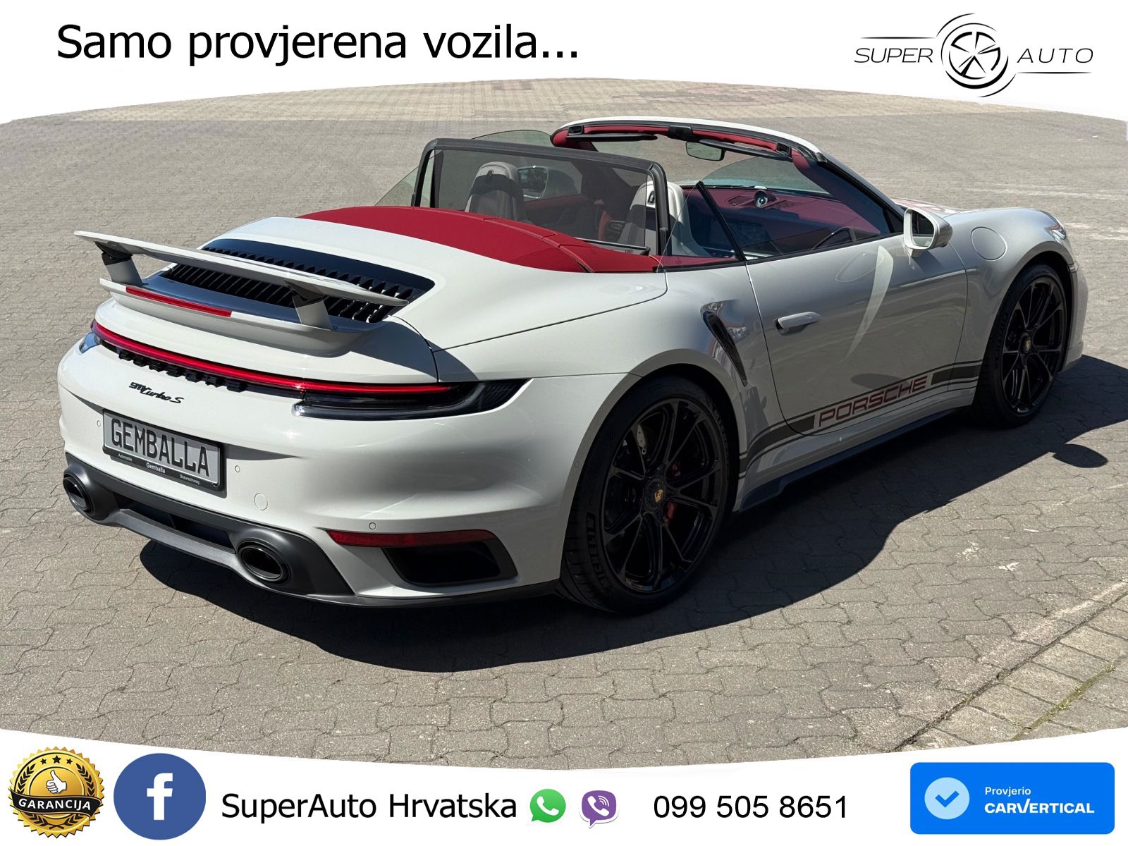 Porsche 911 Turbo S Cabriolet 3.8 (650 KS) PDK MATRIX+GR SJED+KAM
