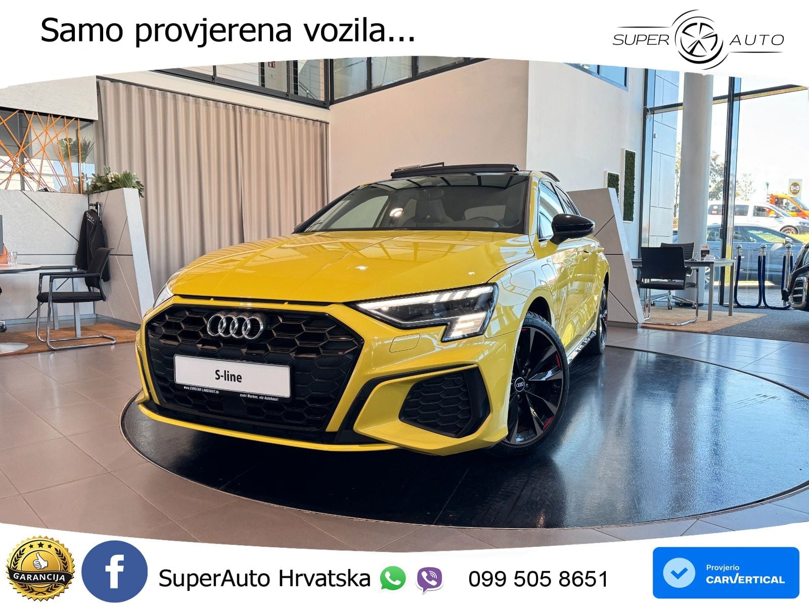 Audi A3 45 TFSIe (245 KS) S tronic S line LED+GR SJED+ACC