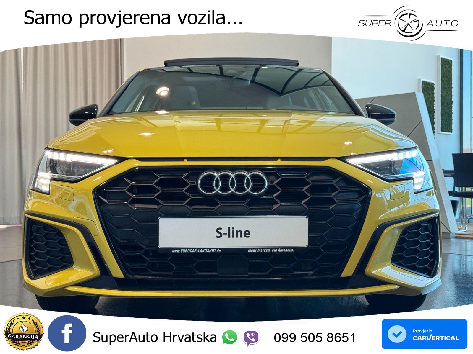 Audi A3 45 TFSIe (245 KS) S tronic S line LED+GR SJED+ACC