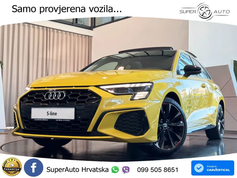 Audi A3 45 TFSIe (245 KS) S tronic S line LED+GR SJED+ACC