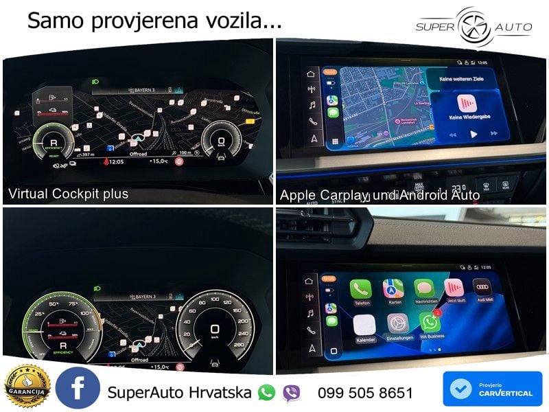 Audi A3 45 TFSIe (245 KS) S tronic S line LED+GR SJED+ACC