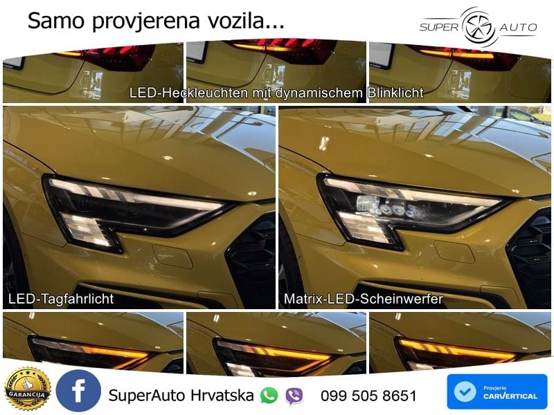 Audi A3 45 TFSIe (245 KS) S tronic S line LED+GR SJED+ACC