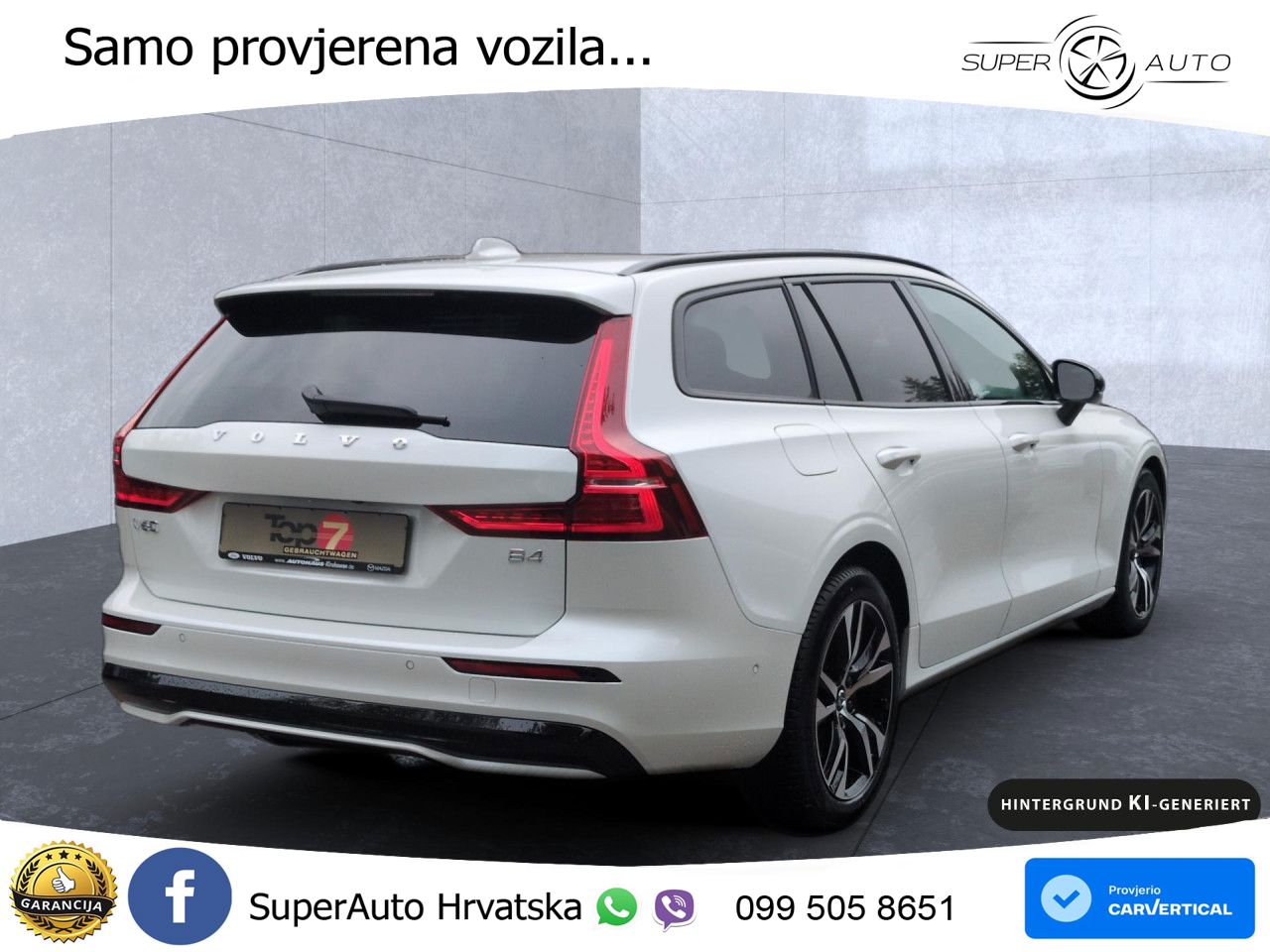 Volvo V60 2.0 B4 Benzin DCT LED+GR SJED+ACC