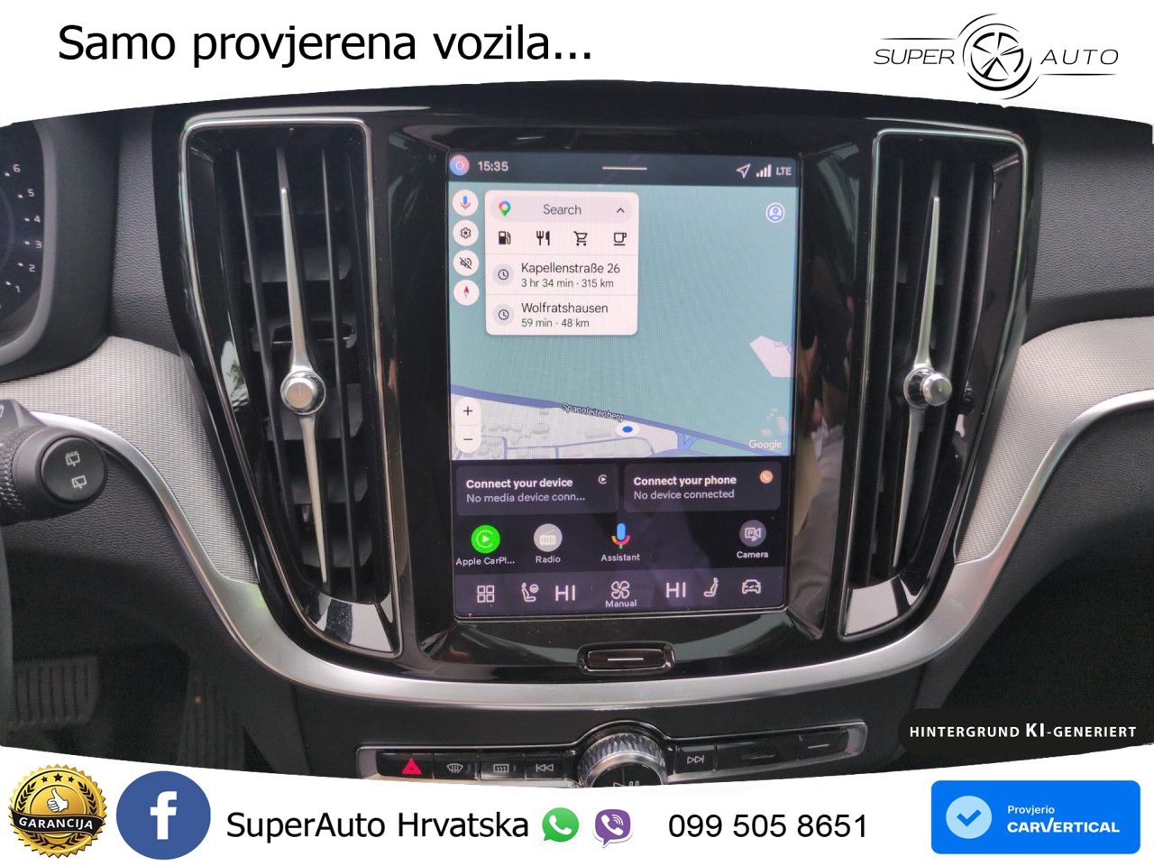 Volvo V60 2.0 B4 Benzin DCT LED+GR SJED+ACC