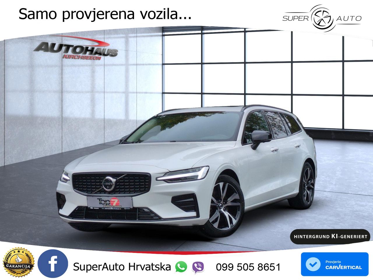 Volvo V60 2.0 B4 Benzin DCT LED+GR SJED+ACC