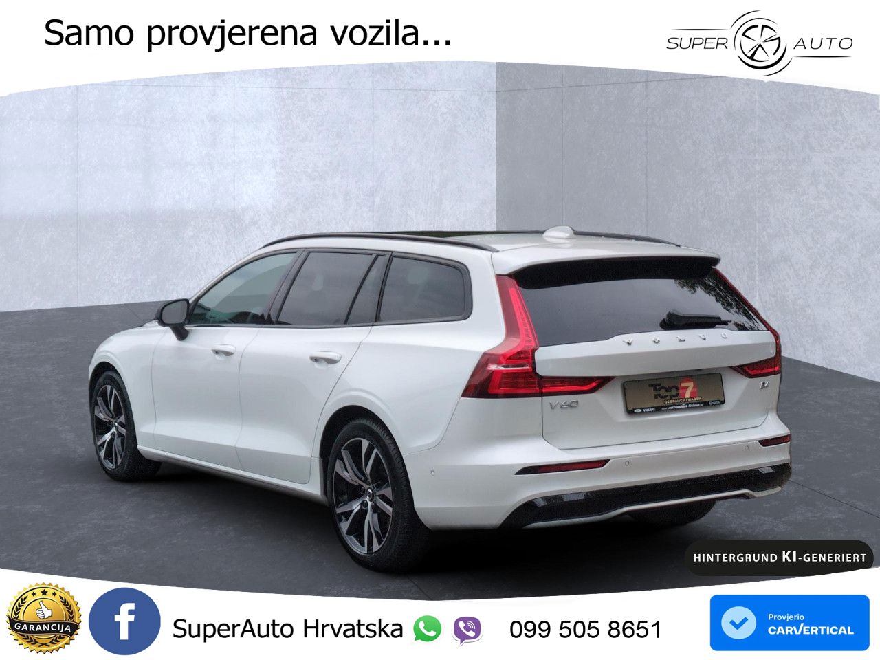 Volvo V60 2.0 B4 Benzin DCT LED+GR SJED+ACC