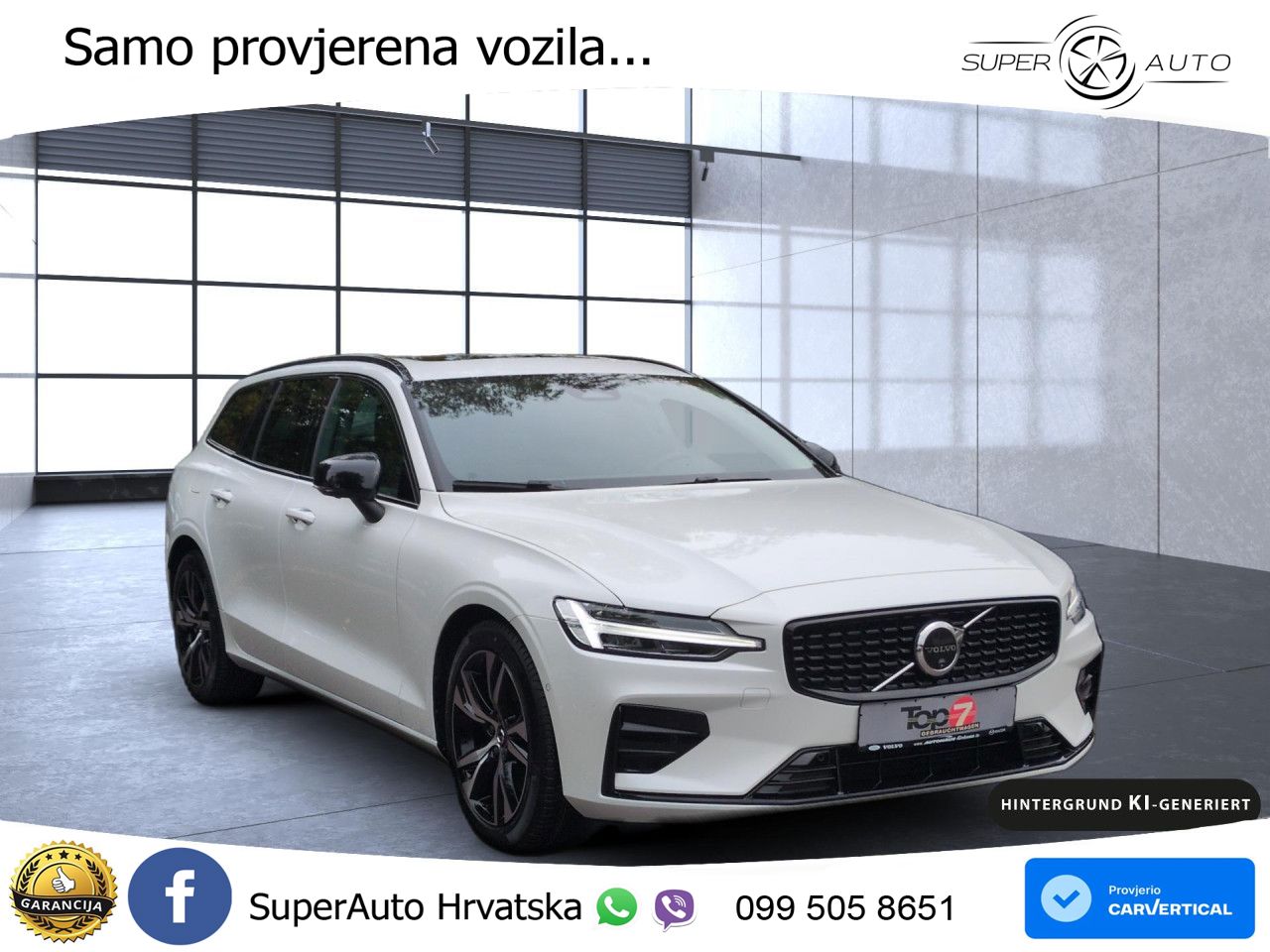 Volvo V60 2.0 B4 Benzin DCT LED+GR SJED+ACC