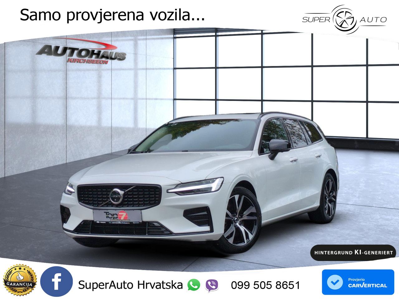 Volvo V60 2.0 B4 Benzin DCT LED+GR SJED+ACC
