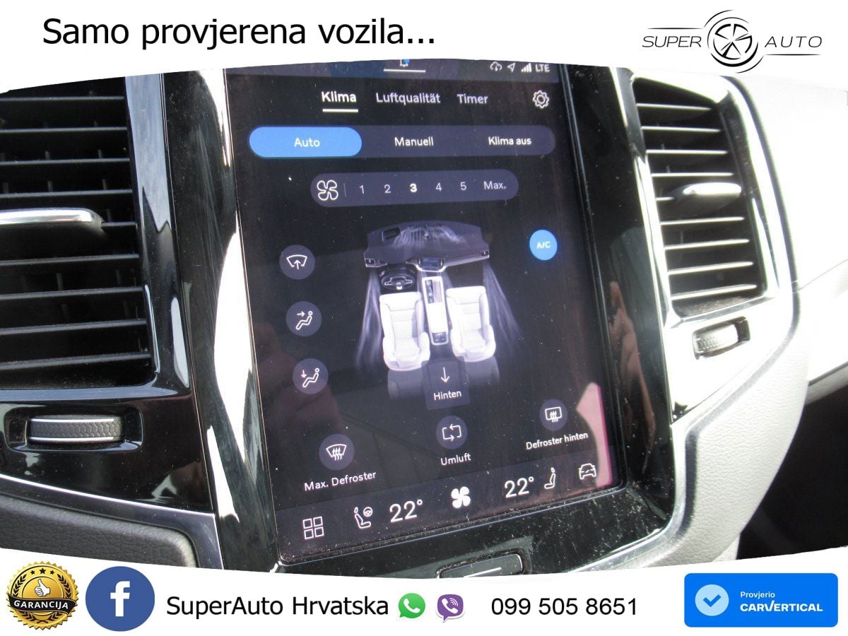 Volvo XC90 Recharge 2.0 T8 AWD Geartronic ACC+HEAD+4xGR SJED+360+PANO