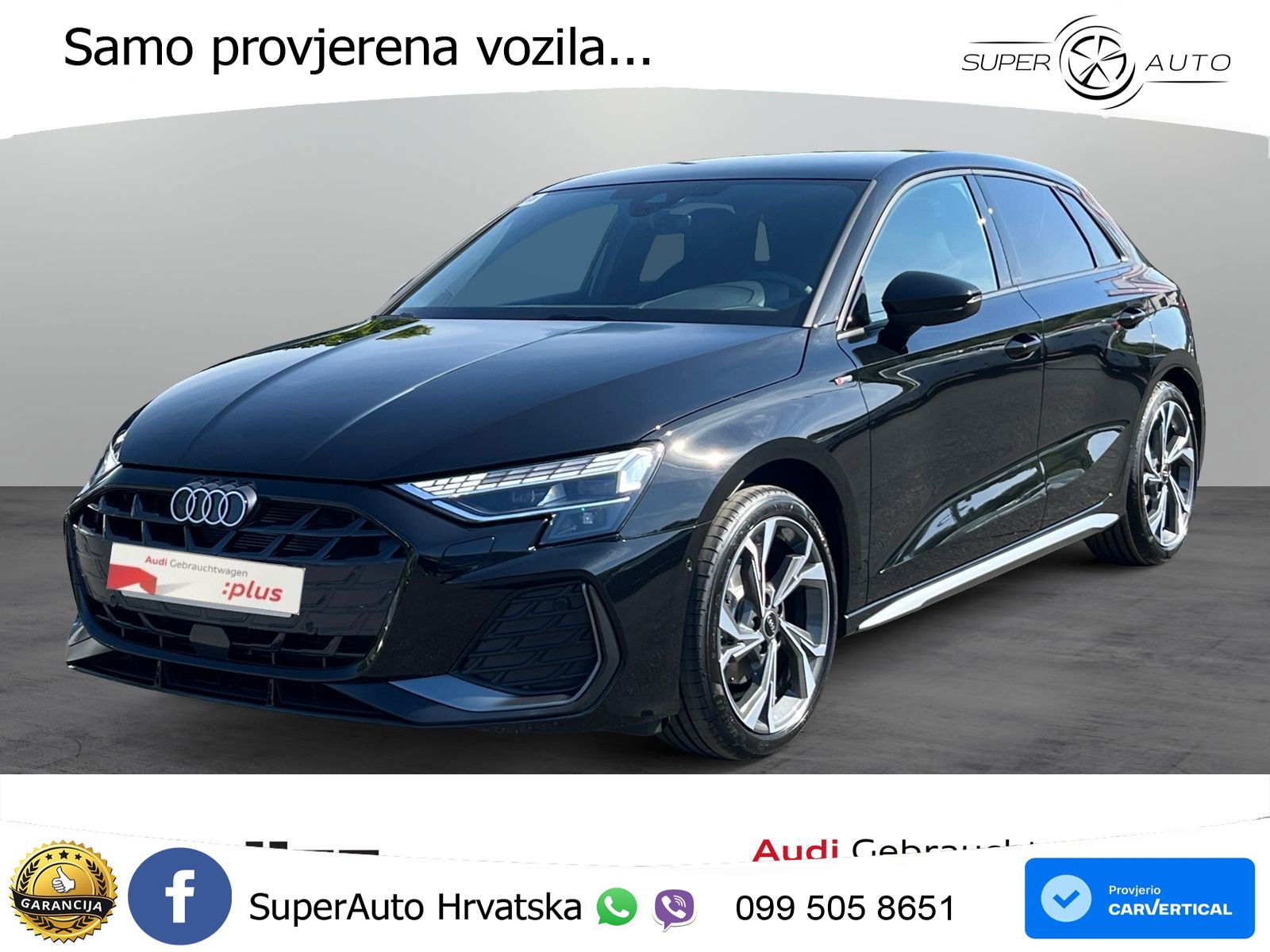 Audi A3 35 TFSI (150 KS) S tronic S line LED+GR SJED+ACC