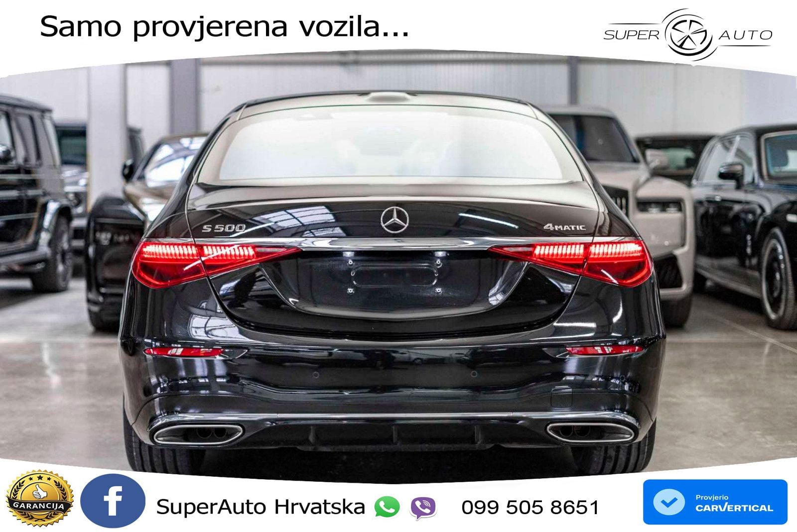 Mercedes S 500 Long (449 KS) EQ Boost 4MATIC 9G-TRONIC AMG LED+GR SJED+ACC