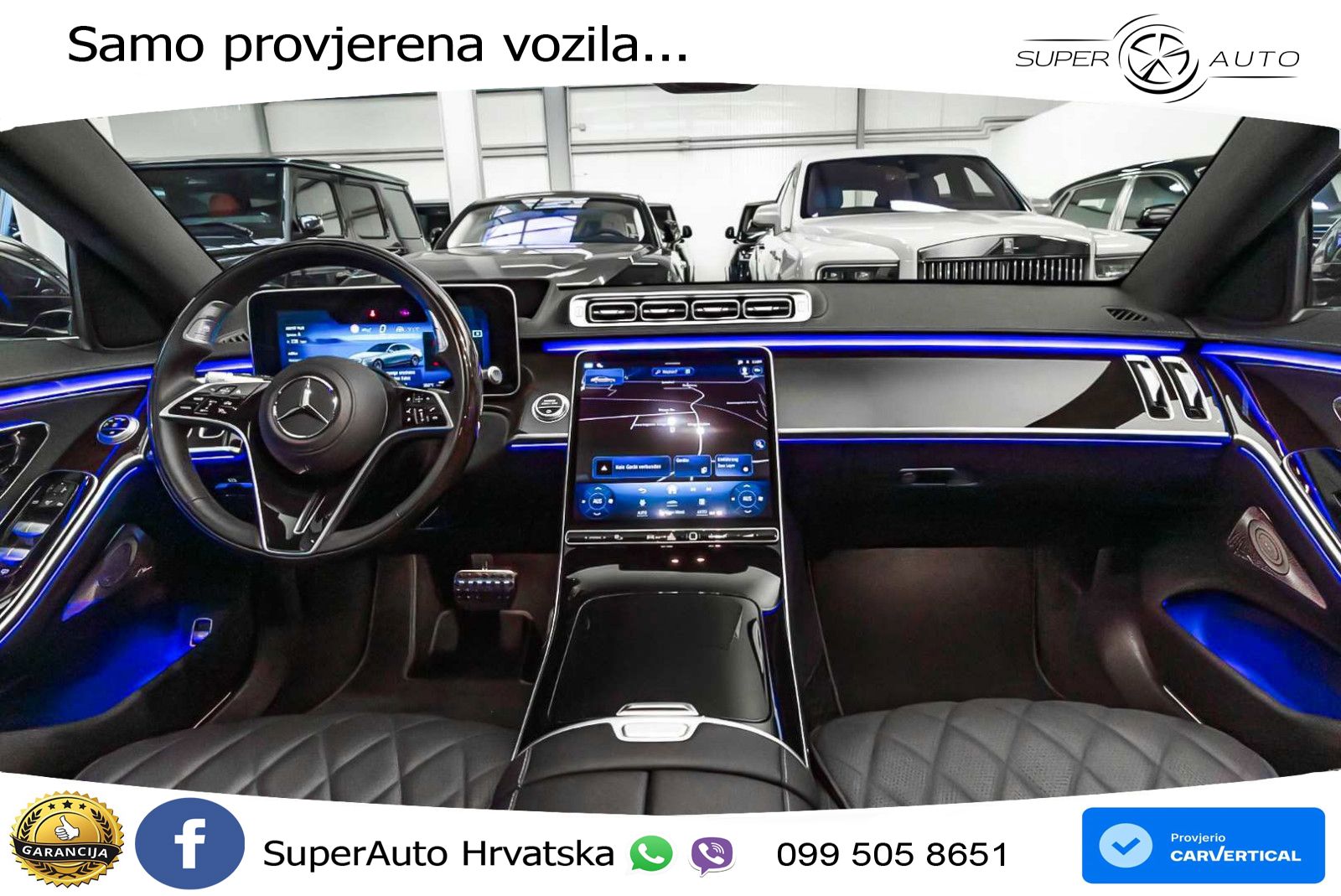 Mercedes S 500 Long (449 KS) EQ Boost 4MATIC 9G-TRONIC AMG LED+GR SJED+ACC